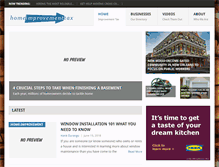 Tablet Screenshot of homeimprovementtax.com